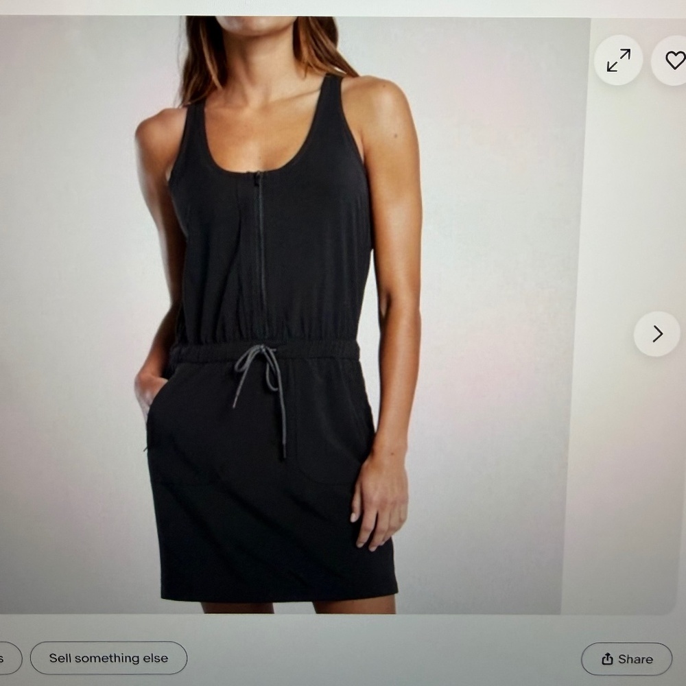 Athleta Brooklyn Utility Romper Size 12 RN54032